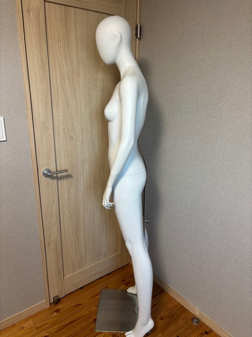 ネクストさん専用　マネキン　全身　女性　ホワイトプラスチック製マネキン　トルソー