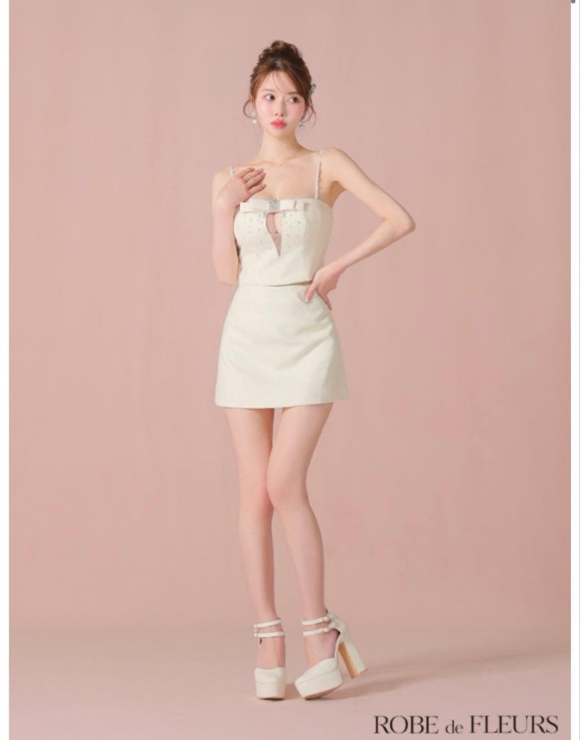 ROBE de FLEURS ミニキャバドレス(fm3456)