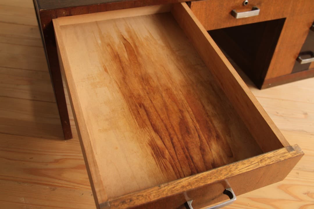 机　テーブル　文机　木製　引き出し　古道具　古家具　アンティーク　ビンテージ