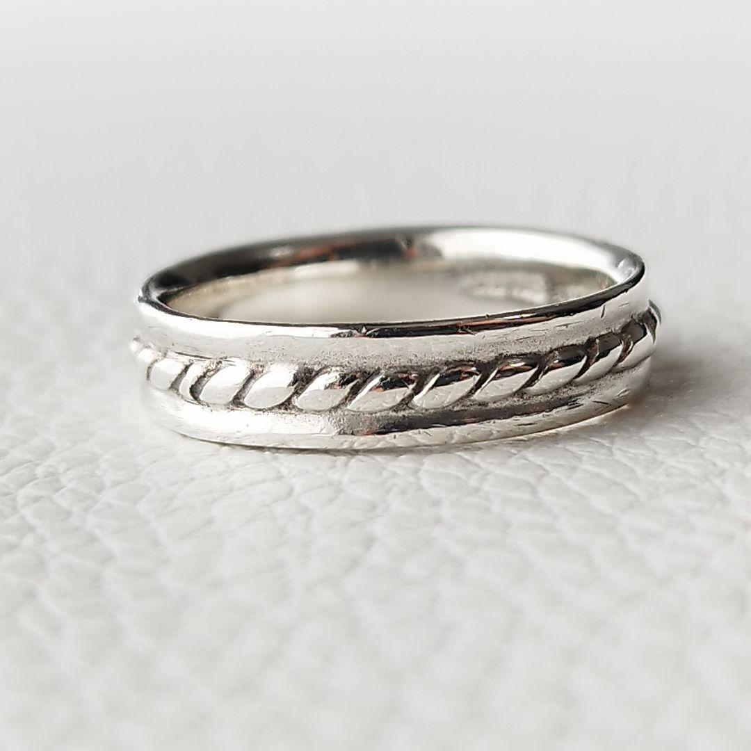 ジャンポール・ゴルチエ　指輪　16号　ロープモチーフ　シルバー925