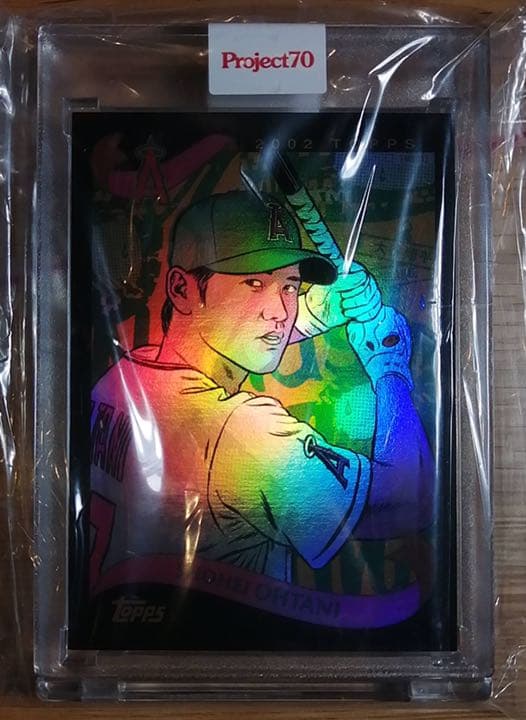 Rainbow Foil  ToppsProject70カード536 大谷翔平
