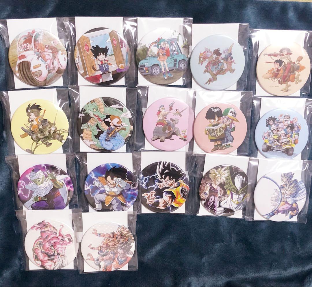 ドラゴンボール コレクション缶バッジ