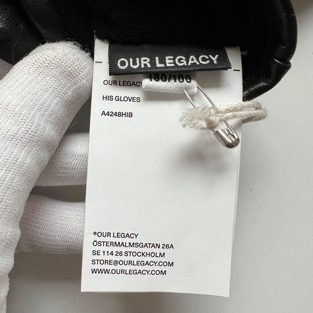 OUR LEGACY レザー グローブ S 新品未使用