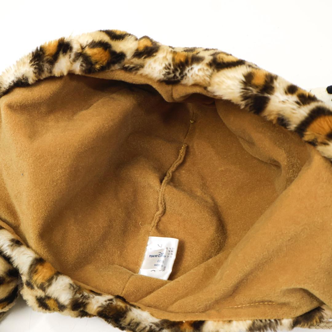 H5280F◾️ディズニーリゾート　豹柄ミニー　ファンキャップ