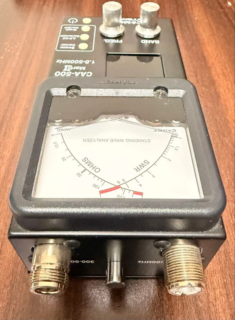 CAA-500 Mk2 1.8-500MHz アンテナアナライザー