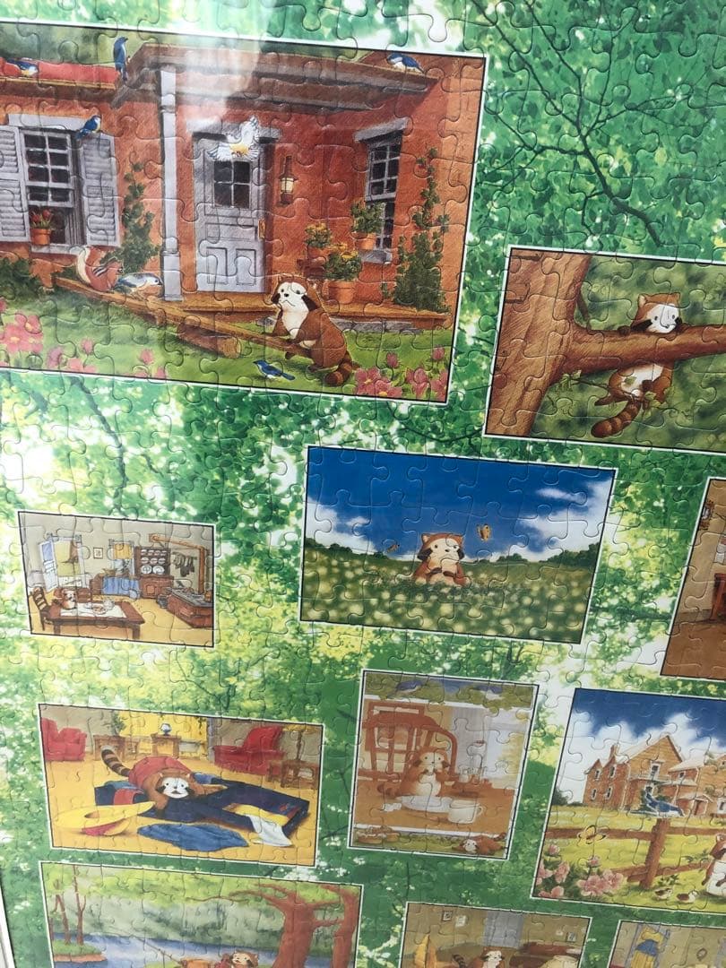 ２個セット！1000ピース　あらいぐま　ラスカル　パズル　ジグソーパズル　完成品
