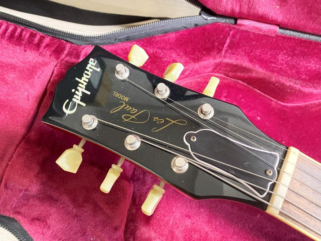 【都内手渡しのみ】Epiphone LPS-80 レスポール セミハードケース付