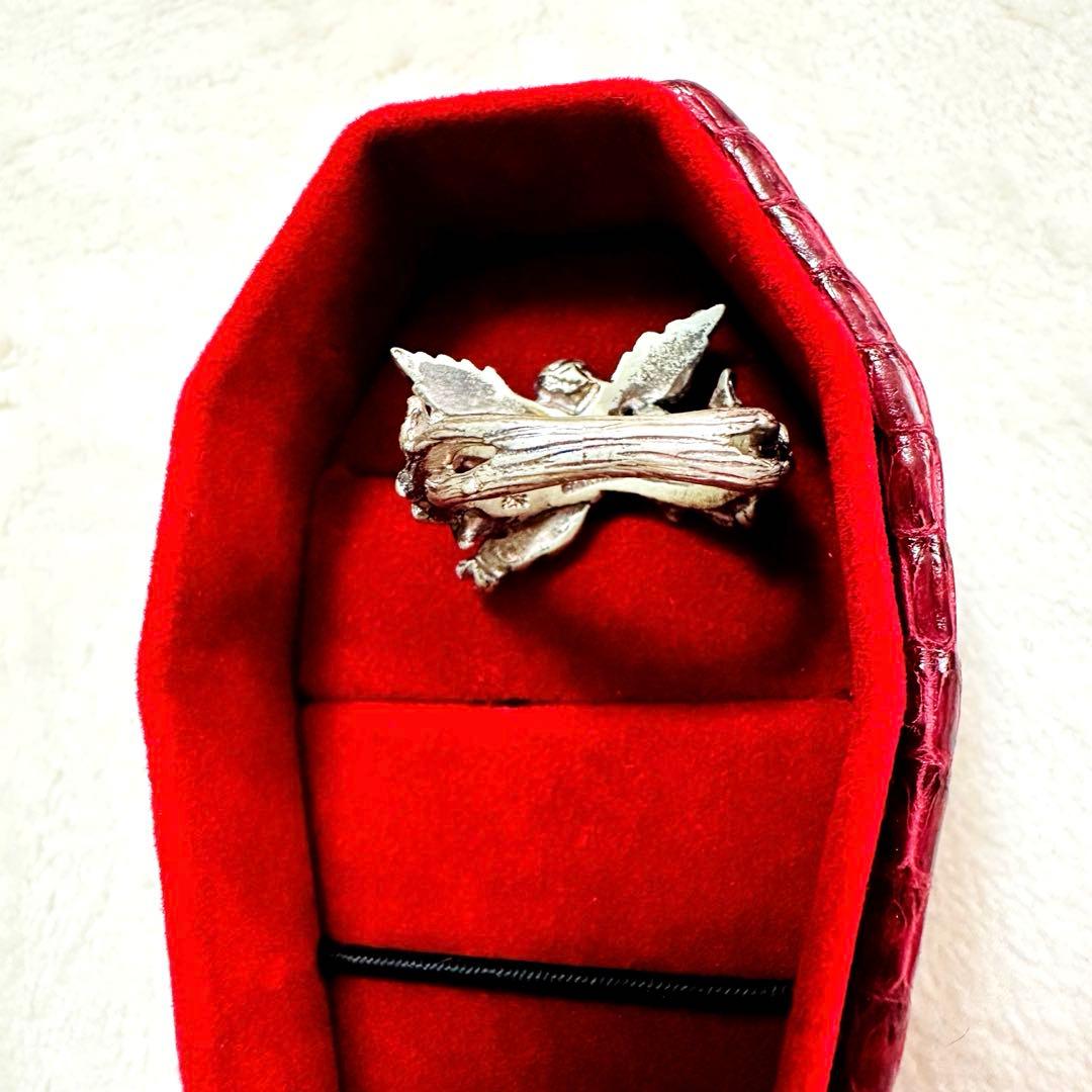 【レア】ジャンポールゴルチエ エンジェルリング 指輪 天使 シルバー925