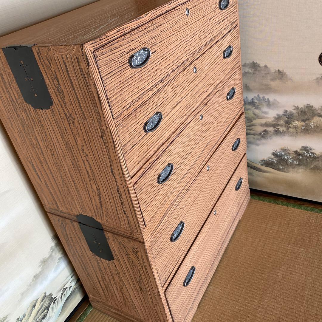 【16日まで限定お値下げ】箪笥 婚礼箪笥 古道具 桐 収納家具 インテリア ①