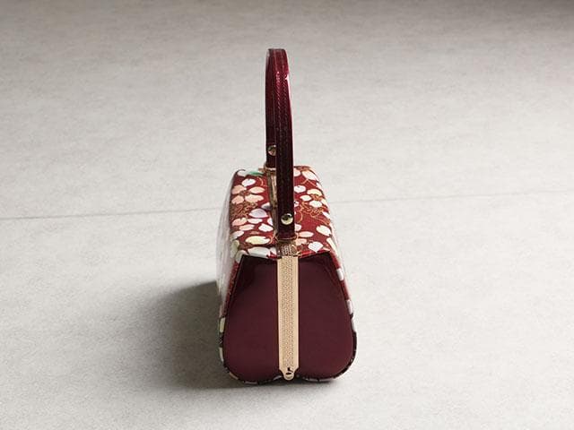 【新品】振袖用 草履バッグセット 24.5cm 小花柄 00840N