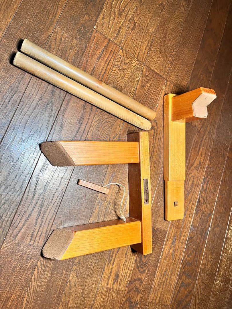 杉浦太鼓店 / 特注 宮太鼓（鋲打太鼓）国産牛皮・国産欅胴・バチ・特注台座付き