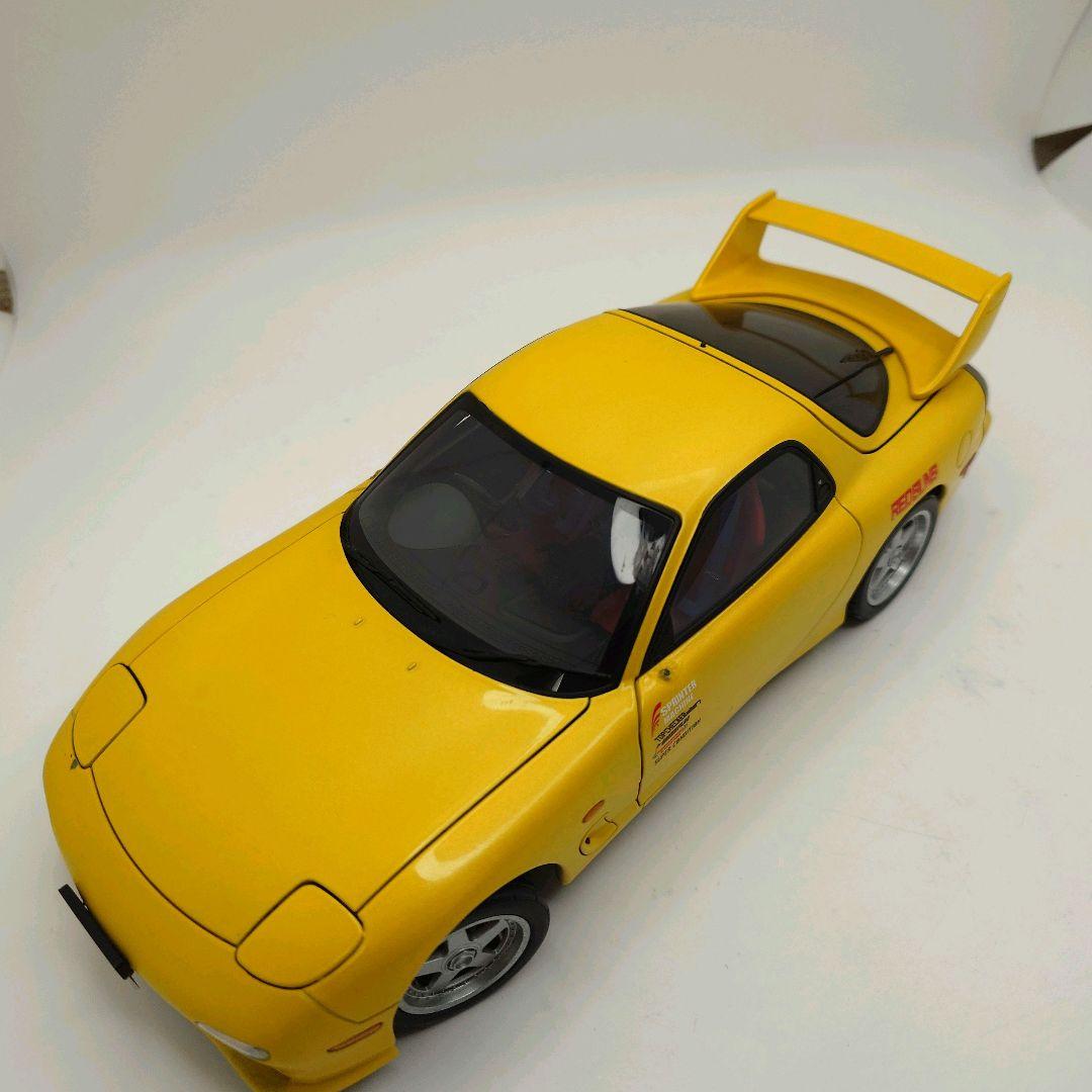 現状品 オートアート 1/18 頭文字D RX-7 (FD3S)
