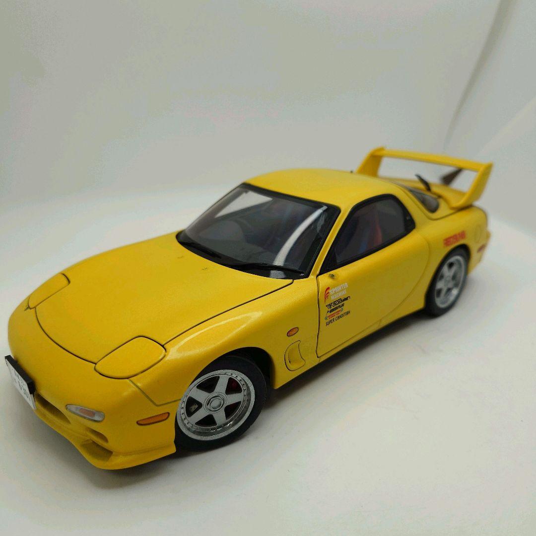現状品 オートアート 1/18 頭文字D RX-7 (FD3S)