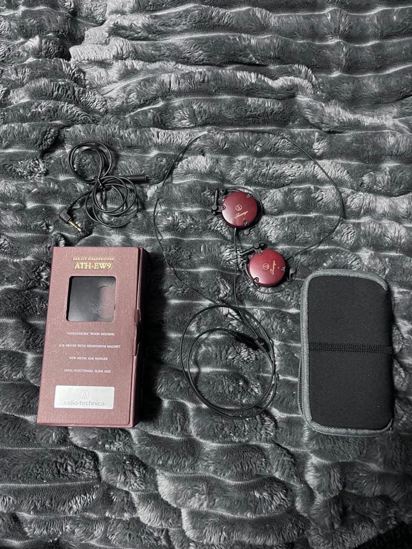 audio-technica ATH-EW9 赤 有線イヤホン
