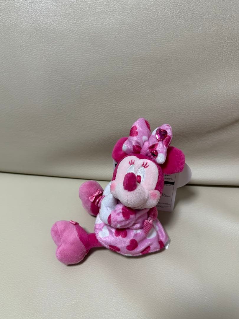 スマートフォンアクセサリー　ぬいぐるみチャーム　ミニー　パルパルーザ
