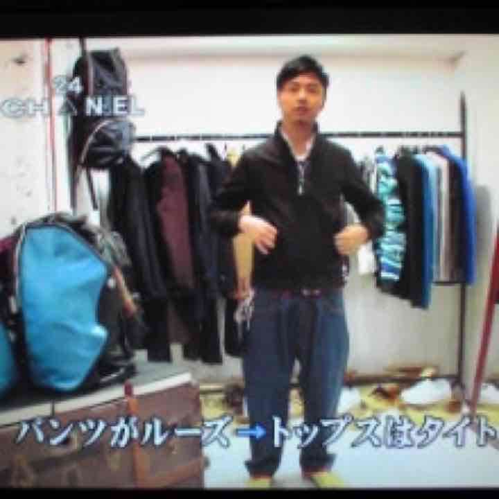 堂本剛 着用 じわモテ 袴デニムパンツ 24channel 着