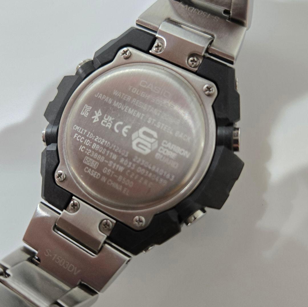 b*a様 カシオ G-SHOCK(ジーショック) GST-B500 腕周り約17