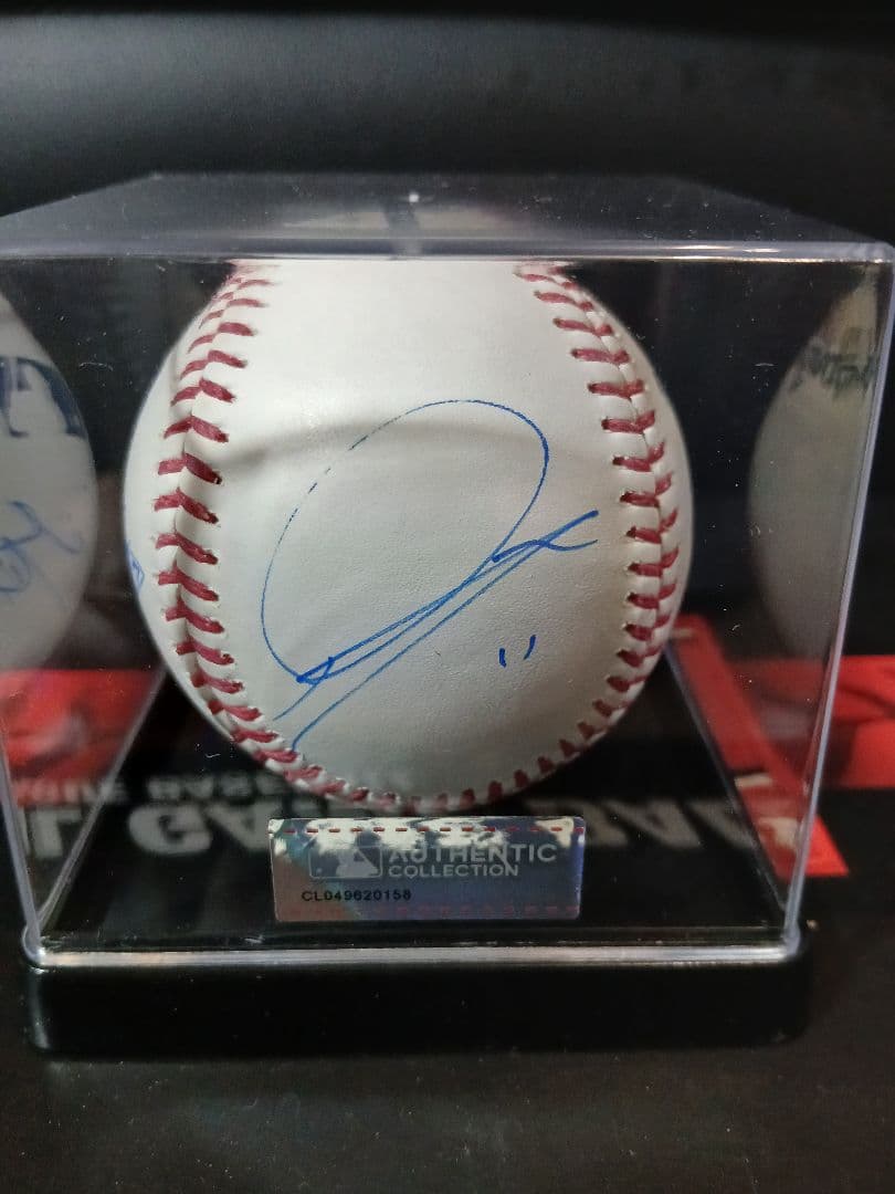 写真付き！大谷翔平　山本由伸　佐々木朗希　直筆サインボール MLB公式球　試合球