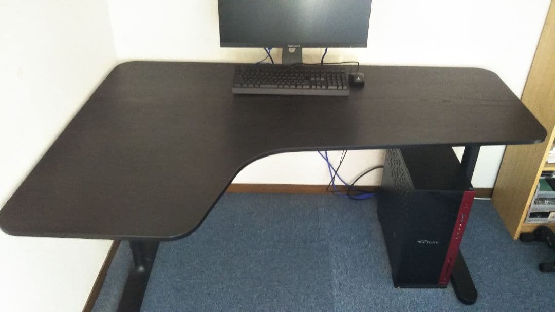 イケア★IKEA★BEKANT ★ベカント コーナー　デスク 机　左　黒　無印