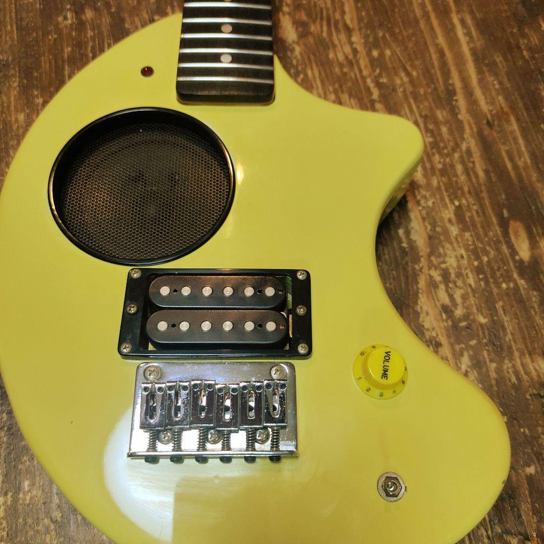 【ケース 交換弦付】 フェルナンデス zo-3 エレキギター アンプ内蔵 黄色