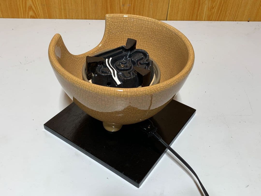 陶器製 電気式風炉 型電熱器　野々田商店