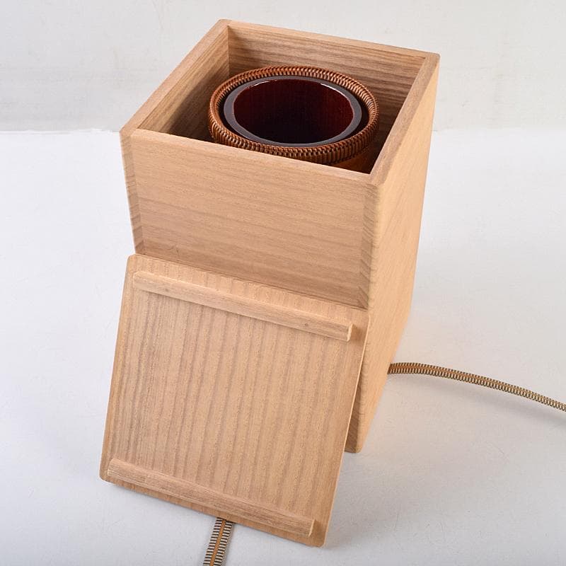 茶道具　江南市無形文化財　瀬邉功山作　綾網代編花入籠　共布共箱　V　R9491B