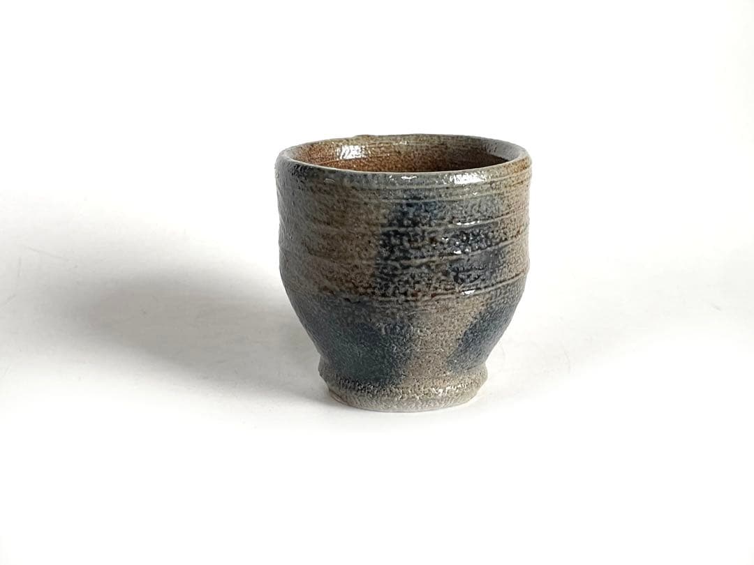 陶芸家　人間国宝　濱田庄司　塩釉酒呑　盃　ぐい呑　益子焼　浜田庄司