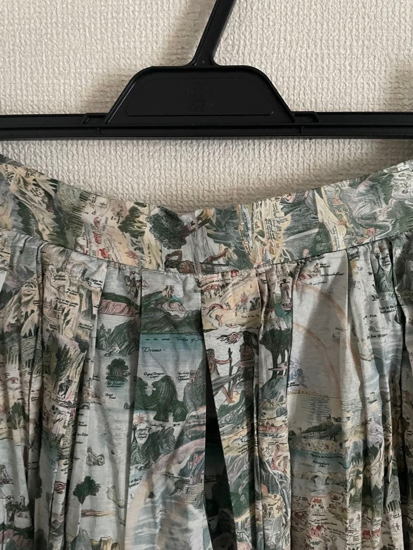 YAECA ヤエカ リバティ柄タックキュロット STORY 