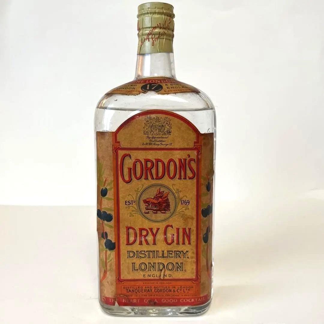 ゴードン ドライジン ティンキャップ Gordon's Dry Gin 未開栓