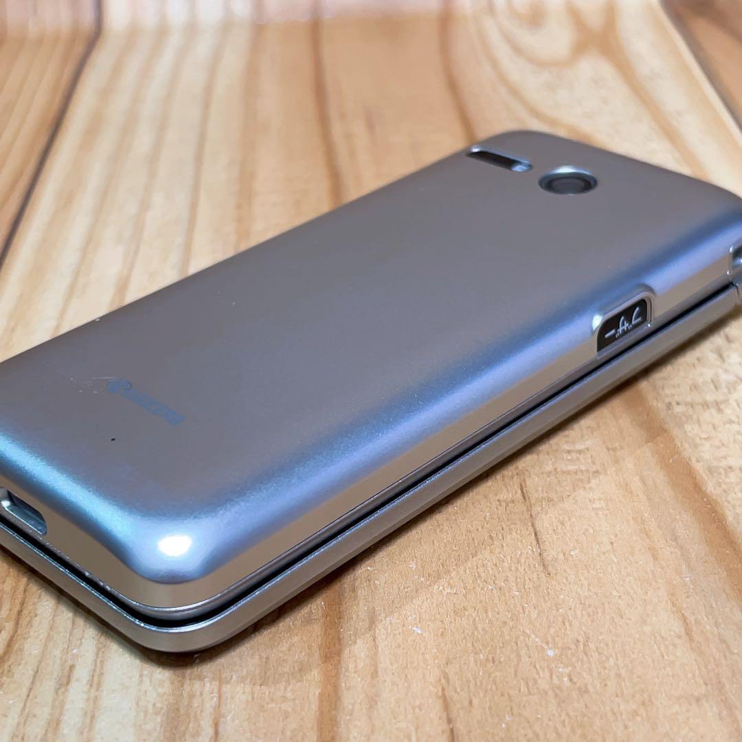 SIMフリー 本体 かんたんケータイ KYF41 183G4 シルバー ガラホ