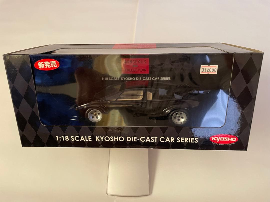 京商ランボルギーニ　カウンタック　LP500 ブラック