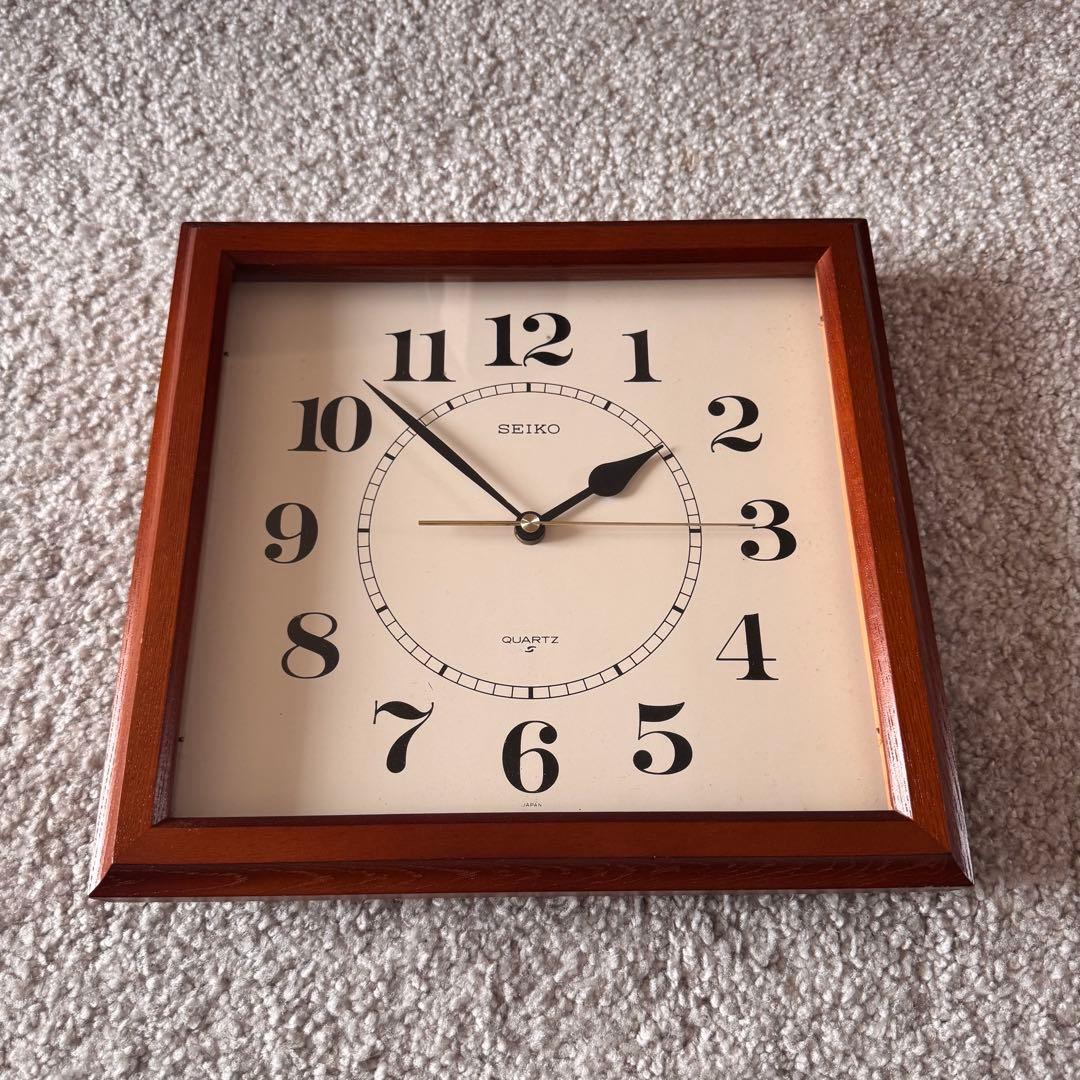 SEIKO QUARTZ セイコー　アンティーク時計 1987年製 JAPAN