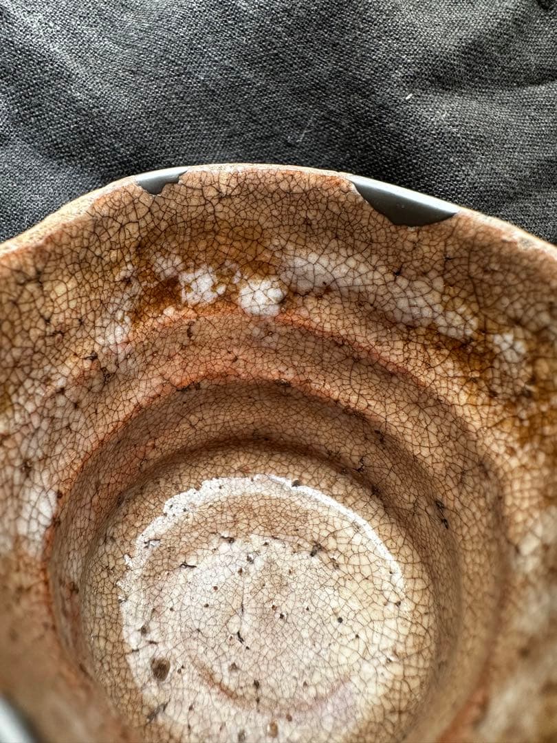 江戸時代前期古唐津　小山路　ぐいのみ