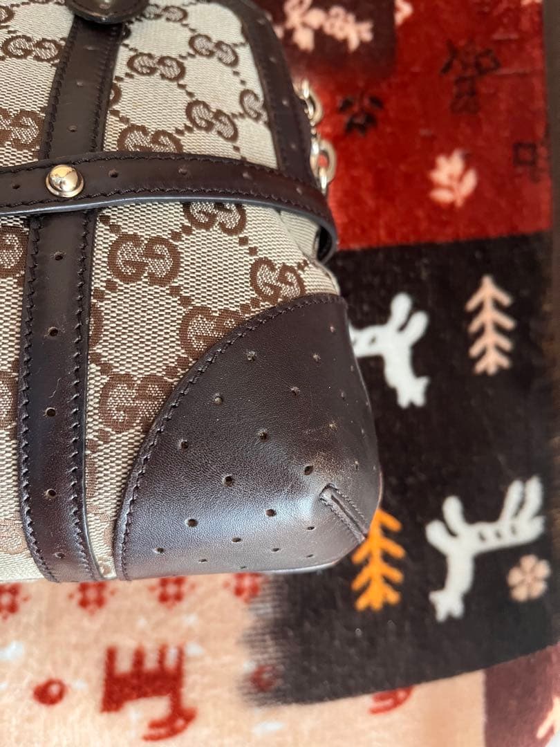 GUCCI グッチ　シェリーライン　ハンドバック