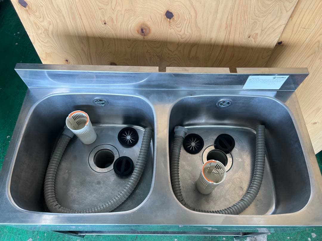 azuma2槽シンク 900x450x800(+90)