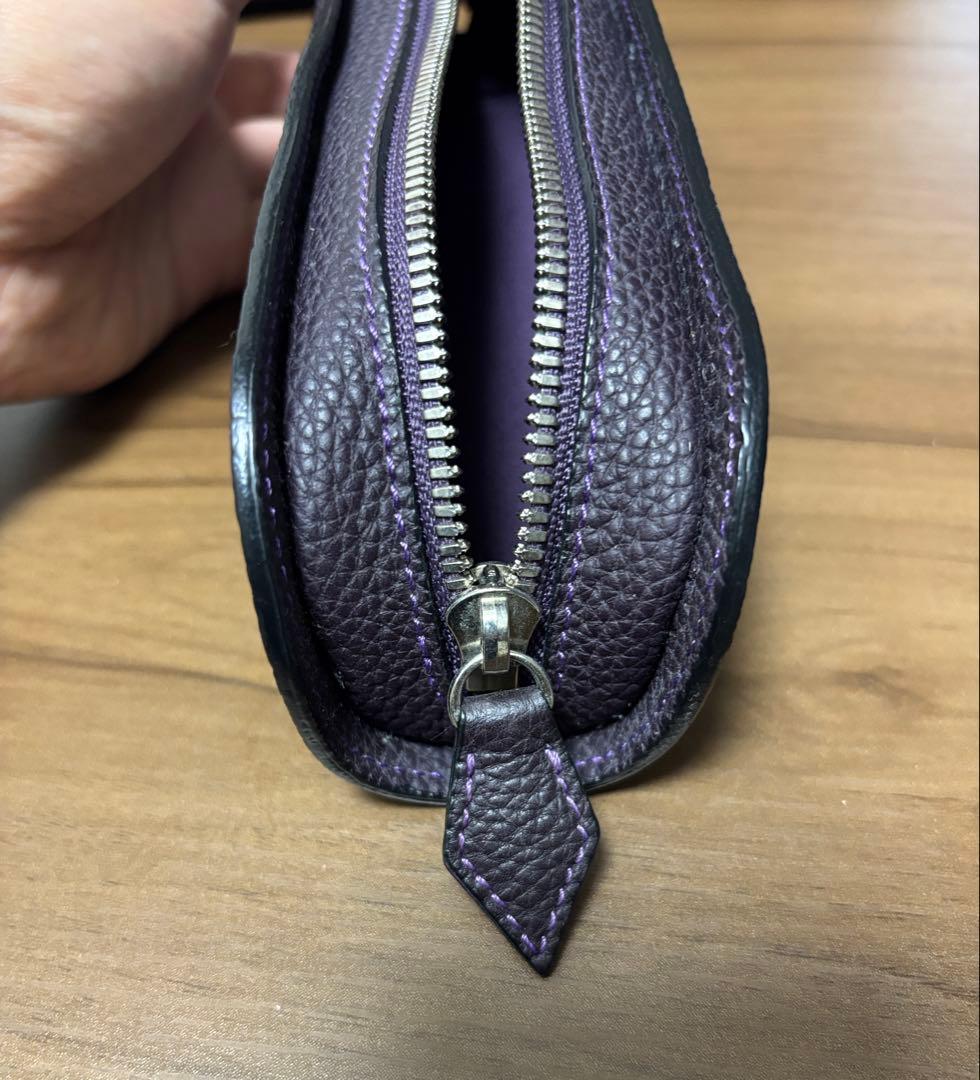 ルボナー　デブペンケース　シュランケンカーフ　バイオレット