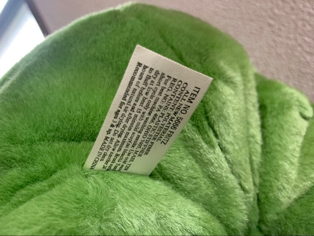 プレイトーキン　カエル　タグ付き