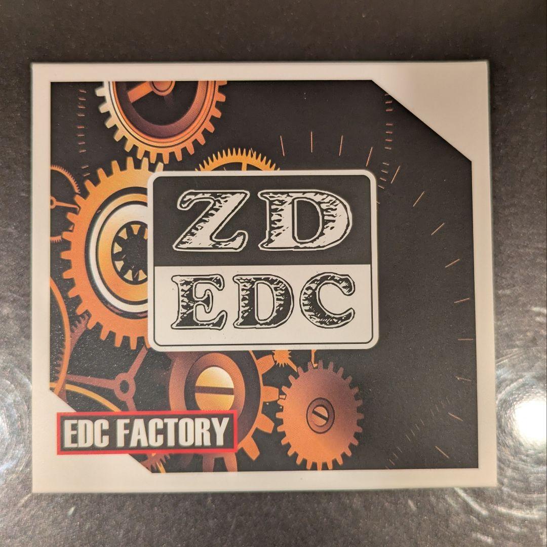 「正規品」ZD ドクロプッシュカード　PEEK製　EDC　フィジェットトイ