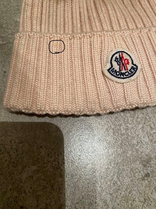 専用！！モンクレール　キッズ　ニット帽S