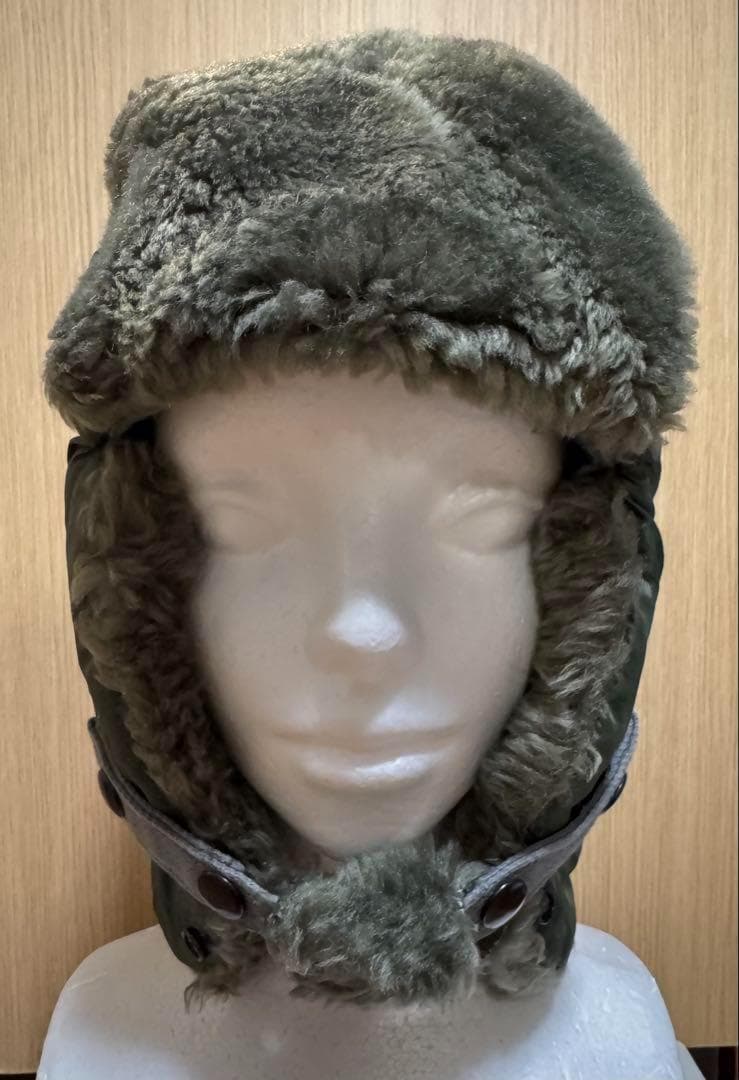 s*f様 米軍 実物 パイロットキャップ B-9B M