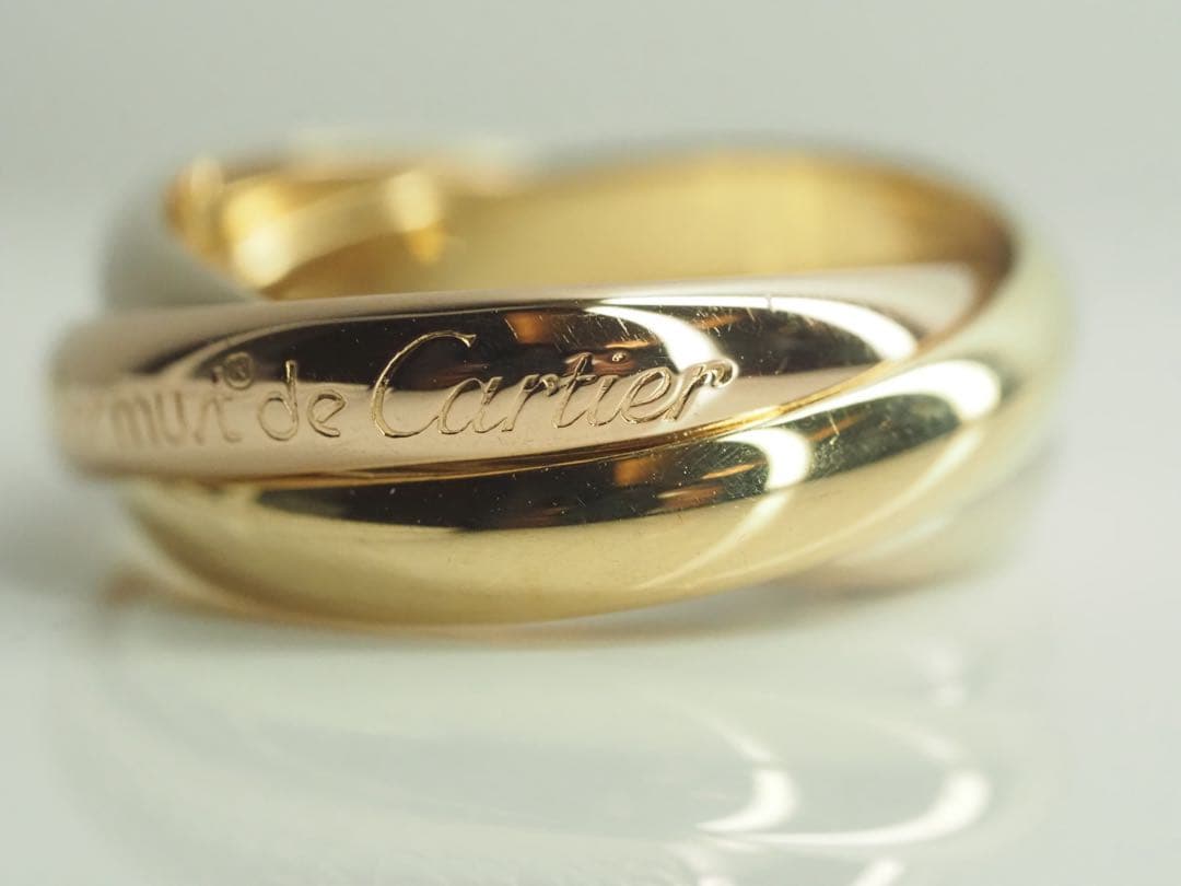 カルティエ　トリニティリング 750YG/WG/PG 53号(12.5号)