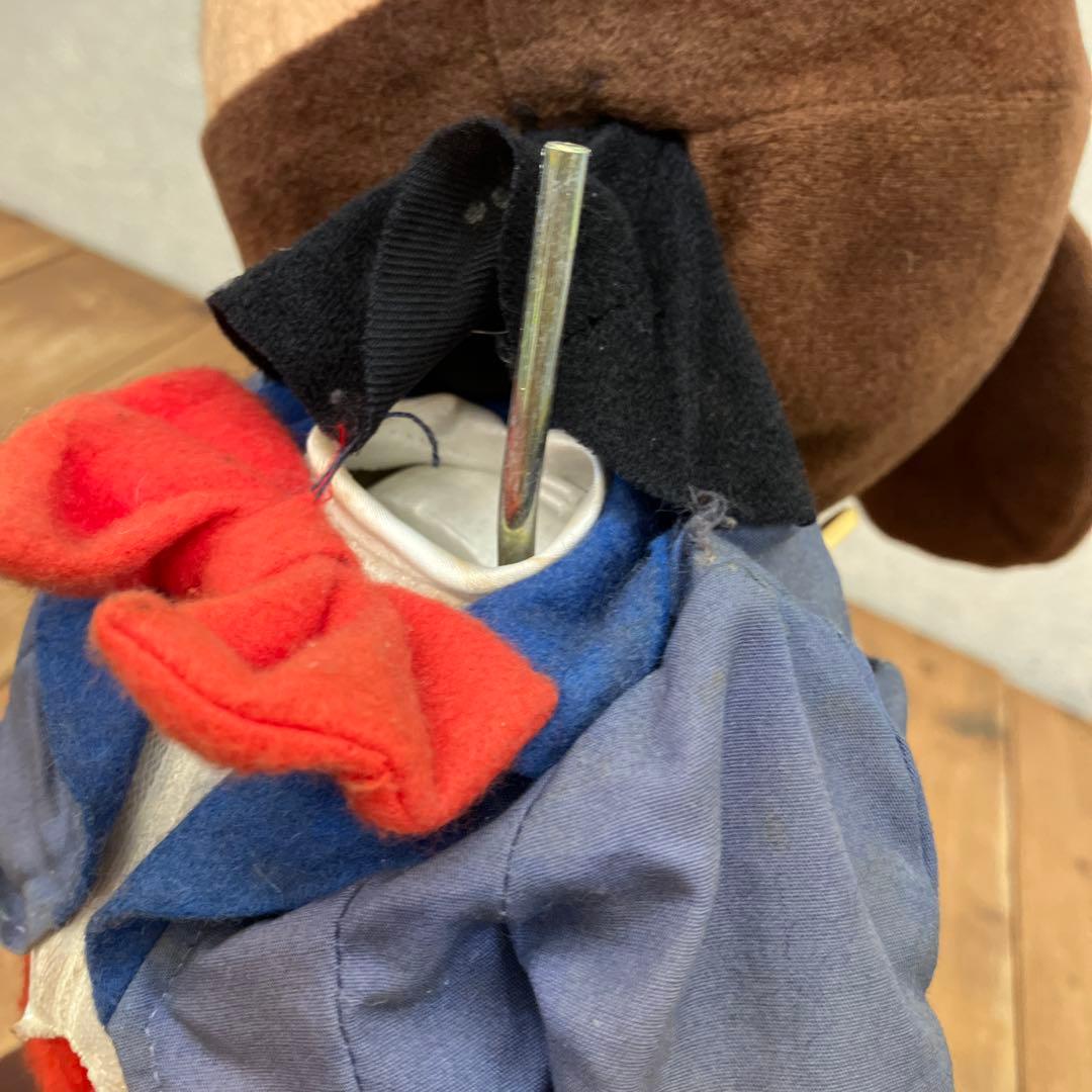 昭和レトロ 当時物 ディズニー Sankyo ミッキーオルゴール ぬいぐるみ