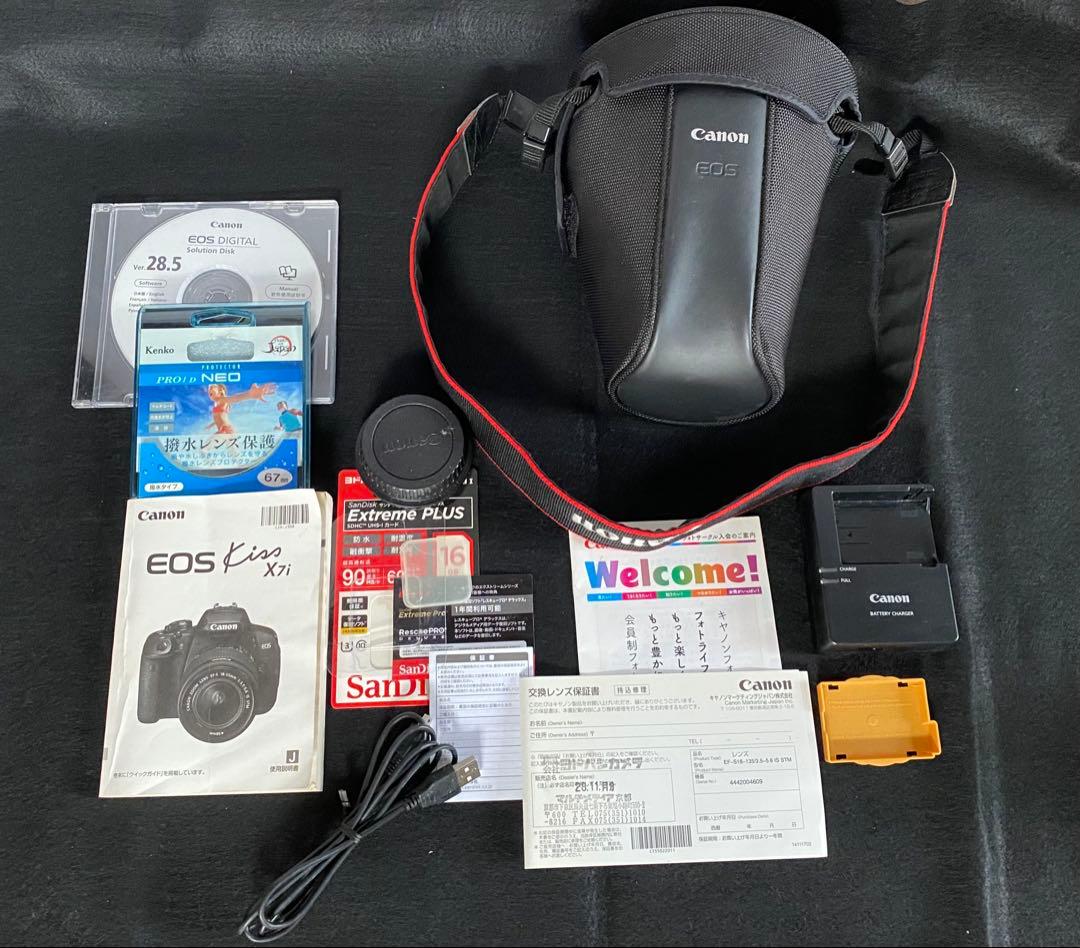 デジタルカメラ Canon EOS kiss X7i EF-S 18-135