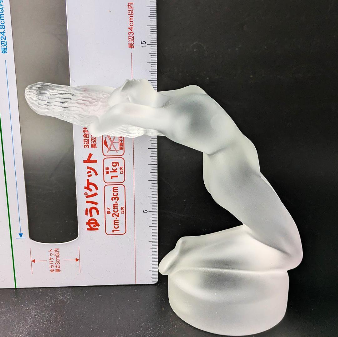 草*認様 ラリック カーマスコット 風の女神クリュシスカー美品 フランス アール