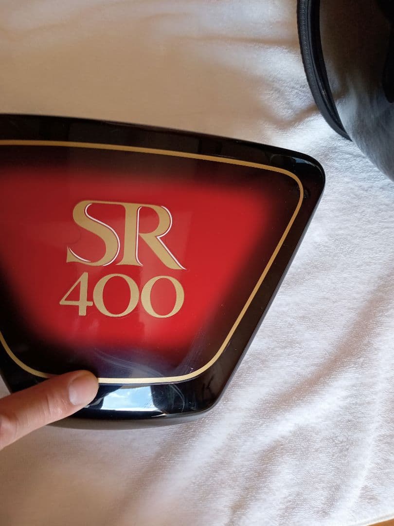 ヤマハ SR400 Fi車用 レッドサンバースト外装Set