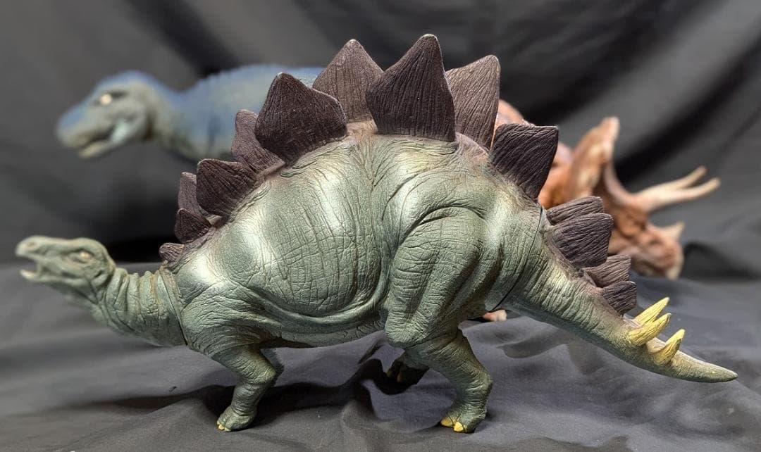 超恐竜ティラノサウルス＆トリケラトプス＆ステゴサウルス（バンダイ）３体セット
