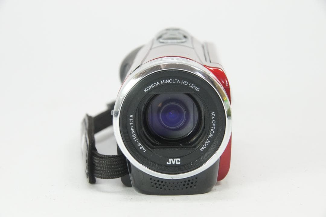 【極美品】JVC Everio GZ-HM199 ビデオカメラ レッド 箱付き