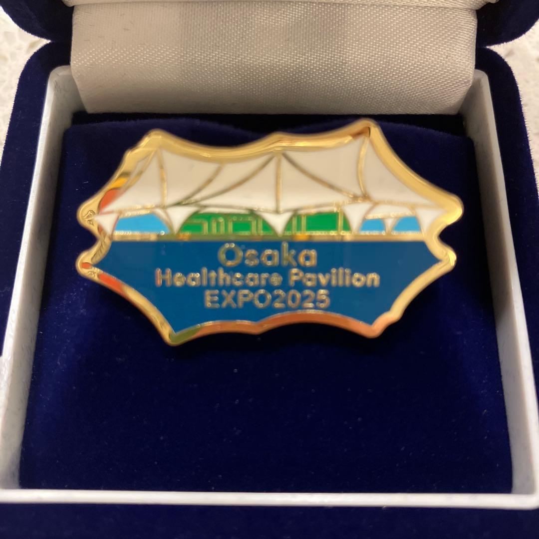 【新品・非売品】大阪・関西万博　大阪ヘルスケアパビリオン　ピンバッジ