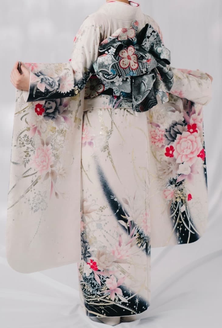 ミケにゃん様　振袖9点フルセット、小物セット【369】