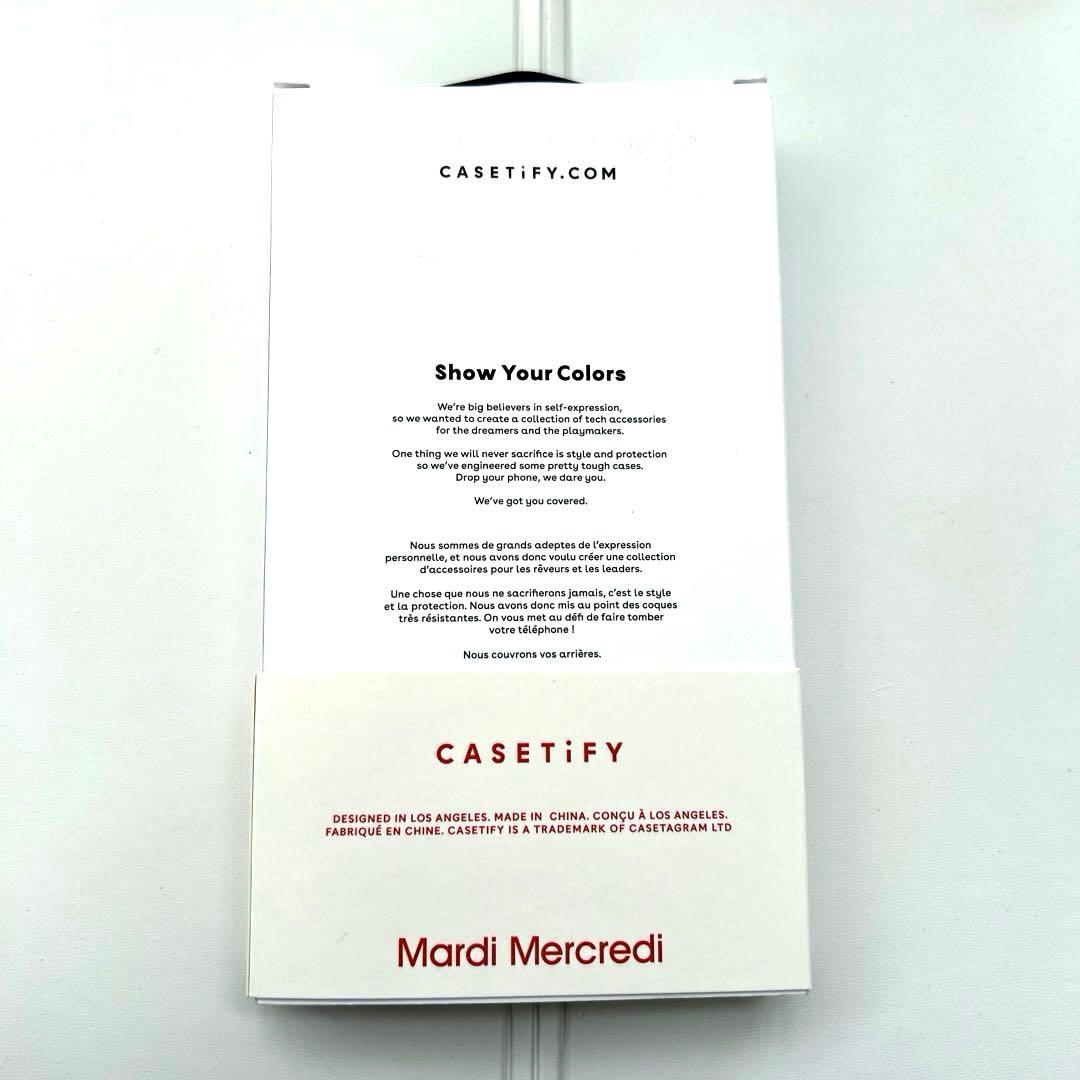 新発売　Mardi Mercredi x CASETiFY コラボ　スマホケース